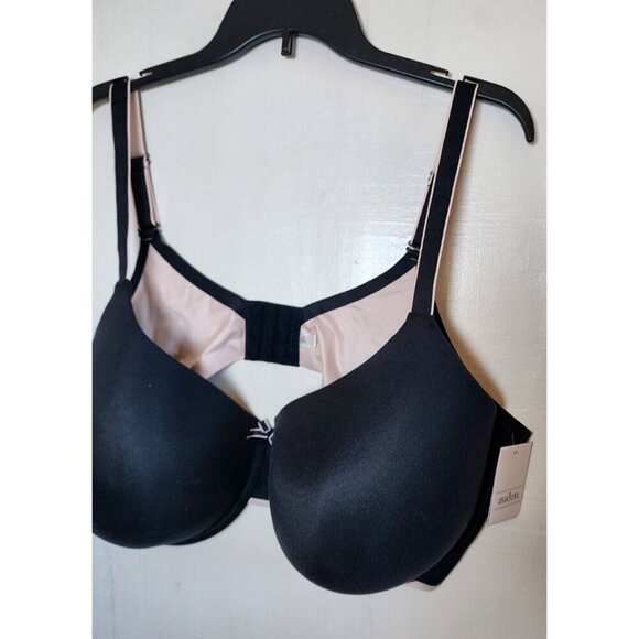 New Auden Women's Black Underwire Lightly Line Bra Adjustable Straps 44DDD - Picture 4 of 8